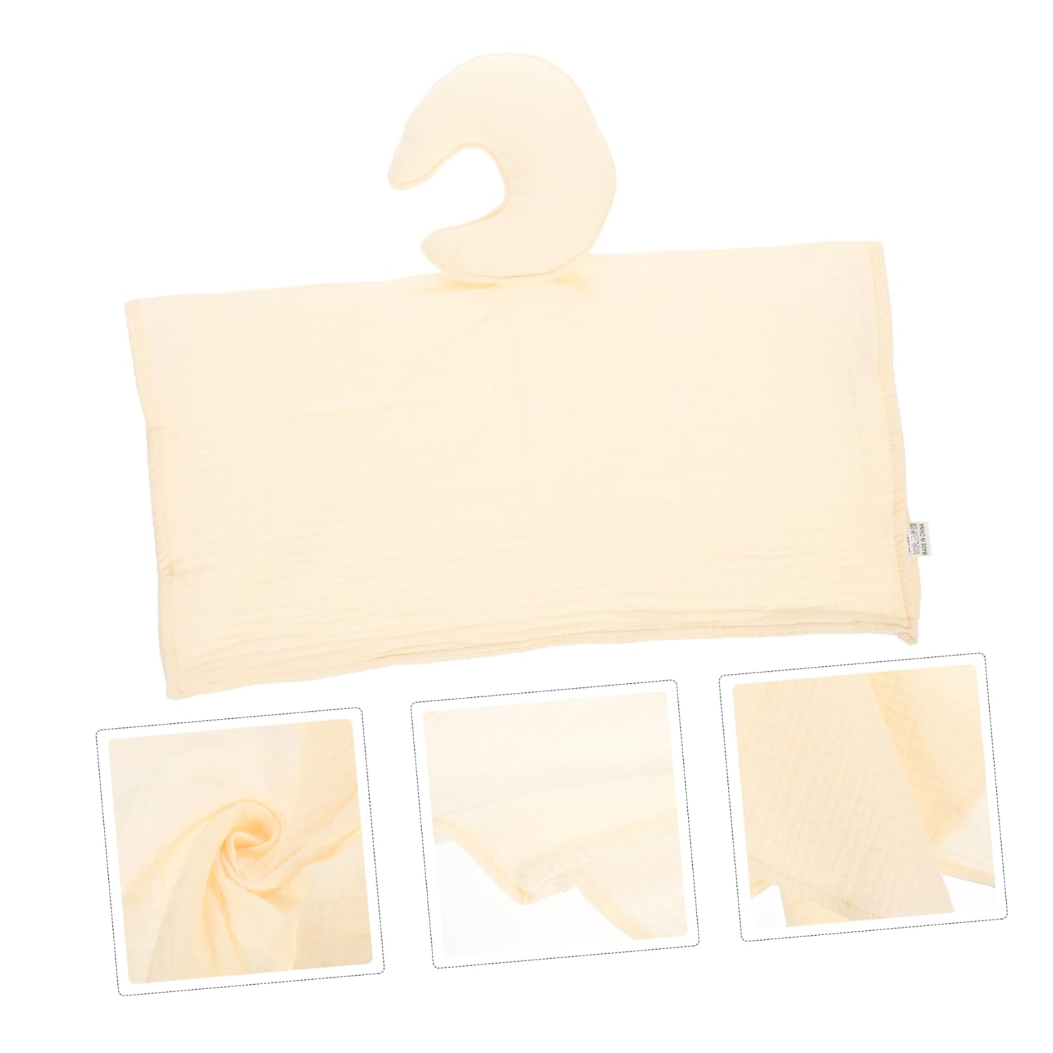 Kisangel Biting Towel Security Blanket for Newborns 1