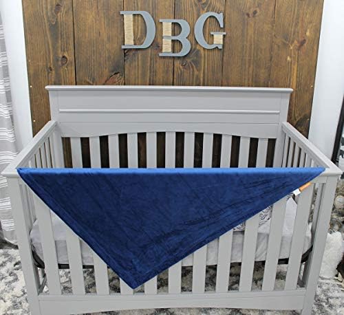 Dear Baby Gear Deluxe Baby Blanket - Reversible Soft 40x30 Inches