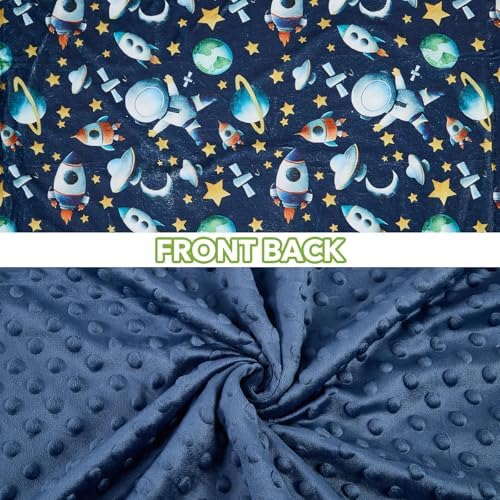 DCOOLGO Space Baby Blanket 265x40 Inches 1