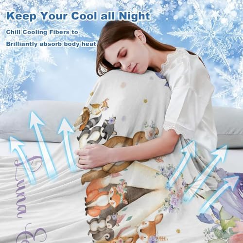 Deven Custom Cooling Blanket for Toddler Nursery Bed 30x40 Inch