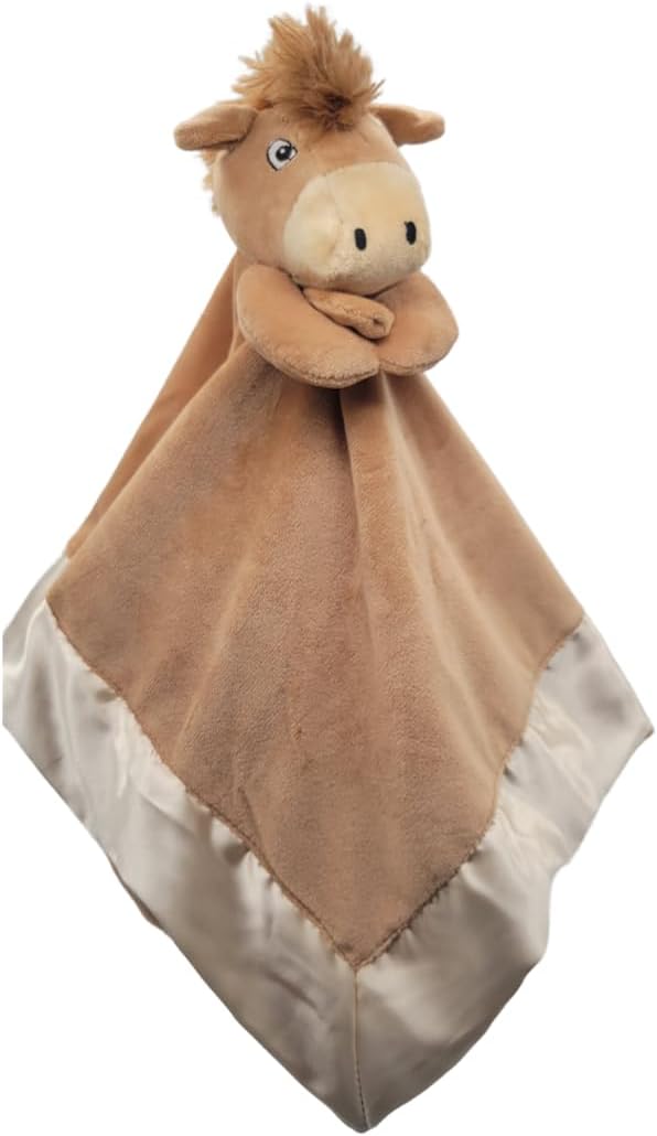 Yikes Twins Horse Lovey Blanket for Baby