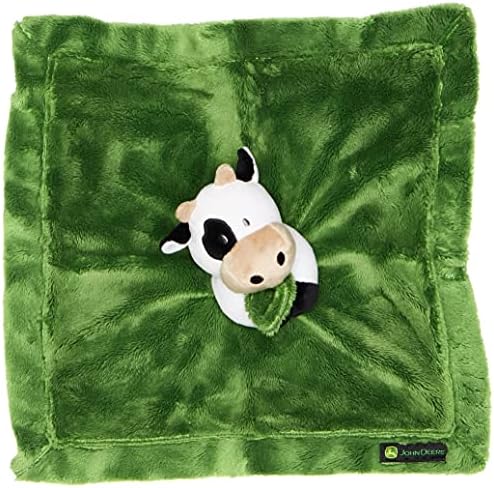 John Deere Farm Animal Security Blanket for Baby