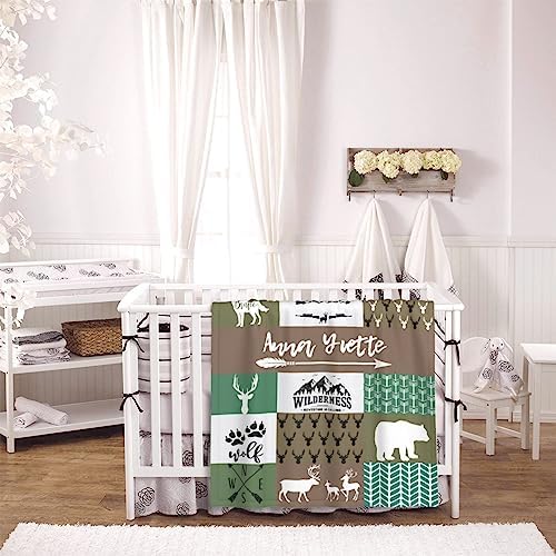 Personalized Baby Blanket for Boy with Name