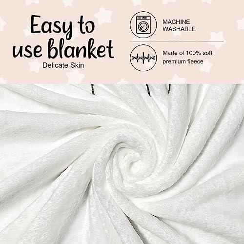 Soft Flannel Sunflower Monthly Blanket for Girls