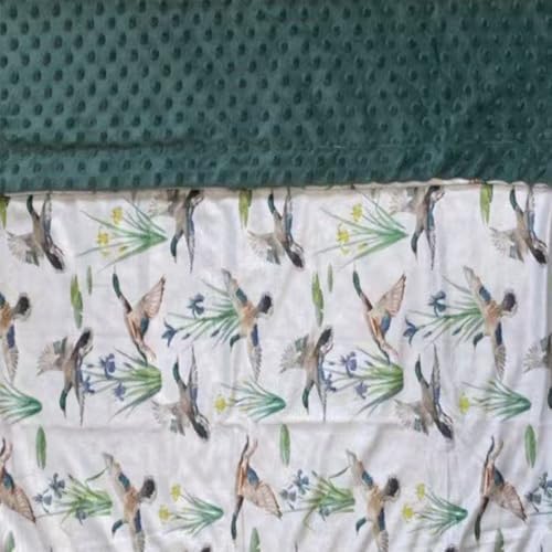 Super Soft Baby Blanket Double Layer Minky with Dotted Backing 30x40 Inch