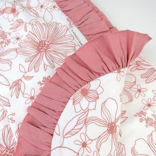 HonestBaby 100 Organic Cotton Receiving Blanket 2-Pack
