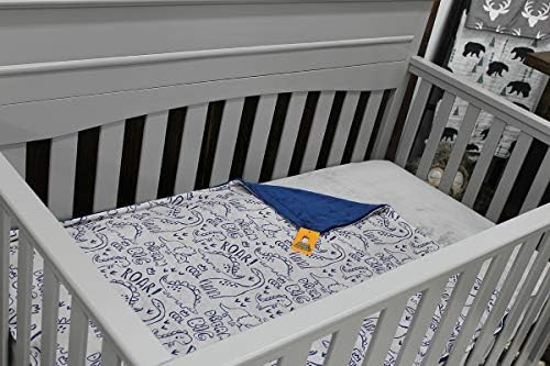 Dear Baby Gear Deluxe Baby Blanket - Reversible Soft 40x30 Inches