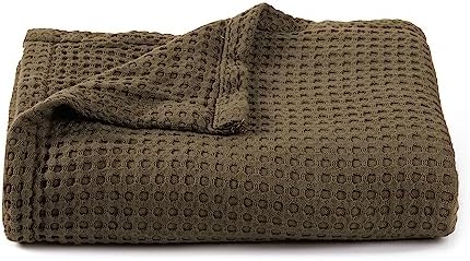 Kloovete 36x40 Inch Cooling Waffle Blanket for Newborn