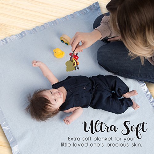 Bamboo Rayon Toddler Security Blanket - 34 x 47 Inches