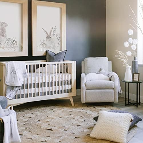 Oilo Cottontail Bunny Baby Blanket 30x40 Turkish Cotton Plush Chenille
