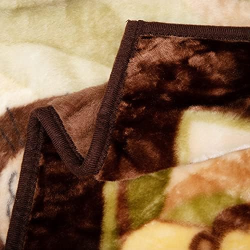 Fleece Plush Soft Throw Blanket - Baby Bed Lounger Crib Blanket for Toddlers