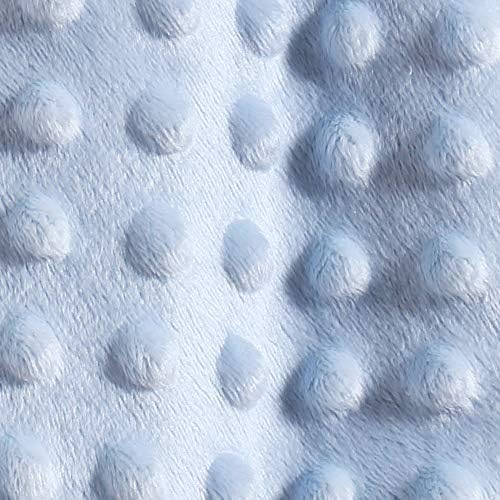 CREVENT Cozy Plugs Baby Security Blankiet Loveys for Baby Boys Blue Bear