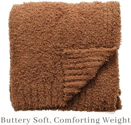 SARANONI Bamboni Caramel Receiving Blanket 30x40