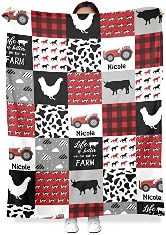 Personalized Baby Blanket with Custom Name