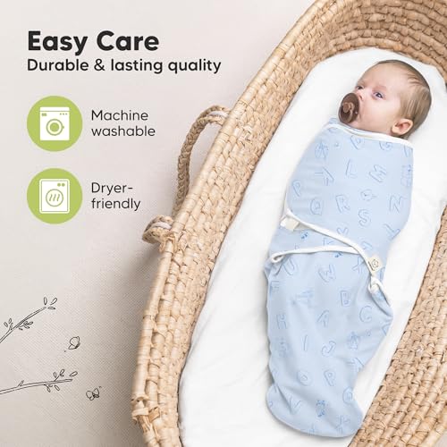 KeaBabies 3-Pack Organic Baby Sleep Sacks
