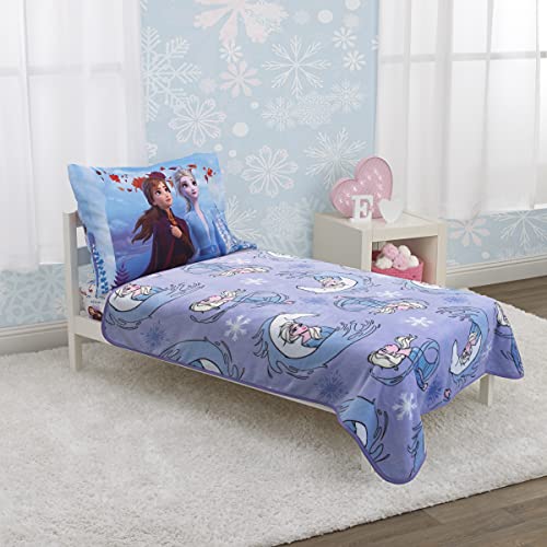 NoJo Disney Frozen 2 Elsa and Nokk Toddler Blanket 40x50