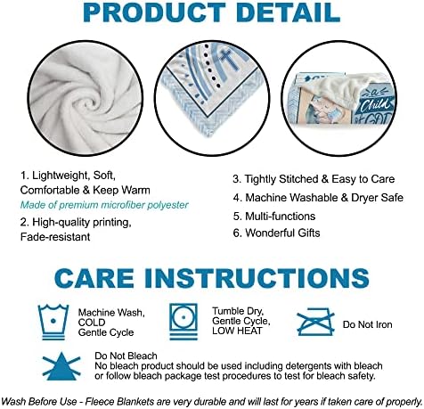 Muchnee Baptism Blanket - Personalized 40x30in Baby Gift