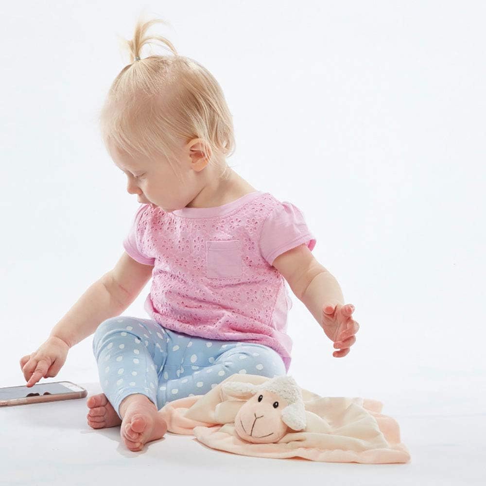 Baberoo Lamb Lovey - 12 Square Baby Security Blanket