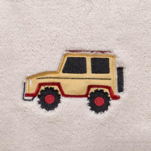 CREVENT 30X40 Jeep Baby Blanket for Girls Boys Infants Toddlers