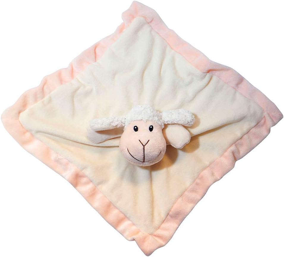 Baberoo Lamb Lovey - 12 Square Baby Security Blanket