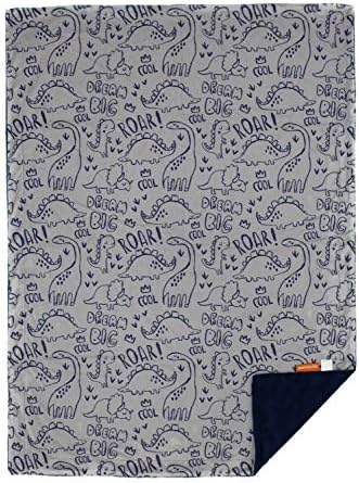 Dear Baby Gear Deluxe Baby Blanket - Reversible Soft 40x30 Inches
