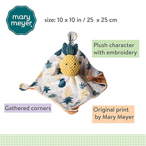 Mary Meyer Soothie Security Blanket with Pineapple 10x10 Inches