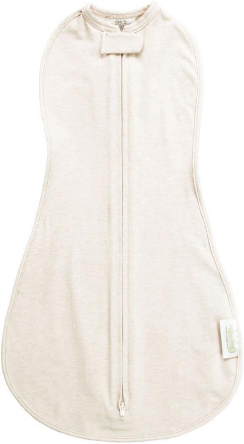 Woombie Original Baby Swaddle - 5-13 lbs Organic Cream