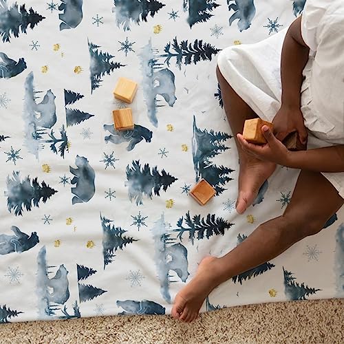 Soft Flannel Bear Baby Blanket for Infant Toddler