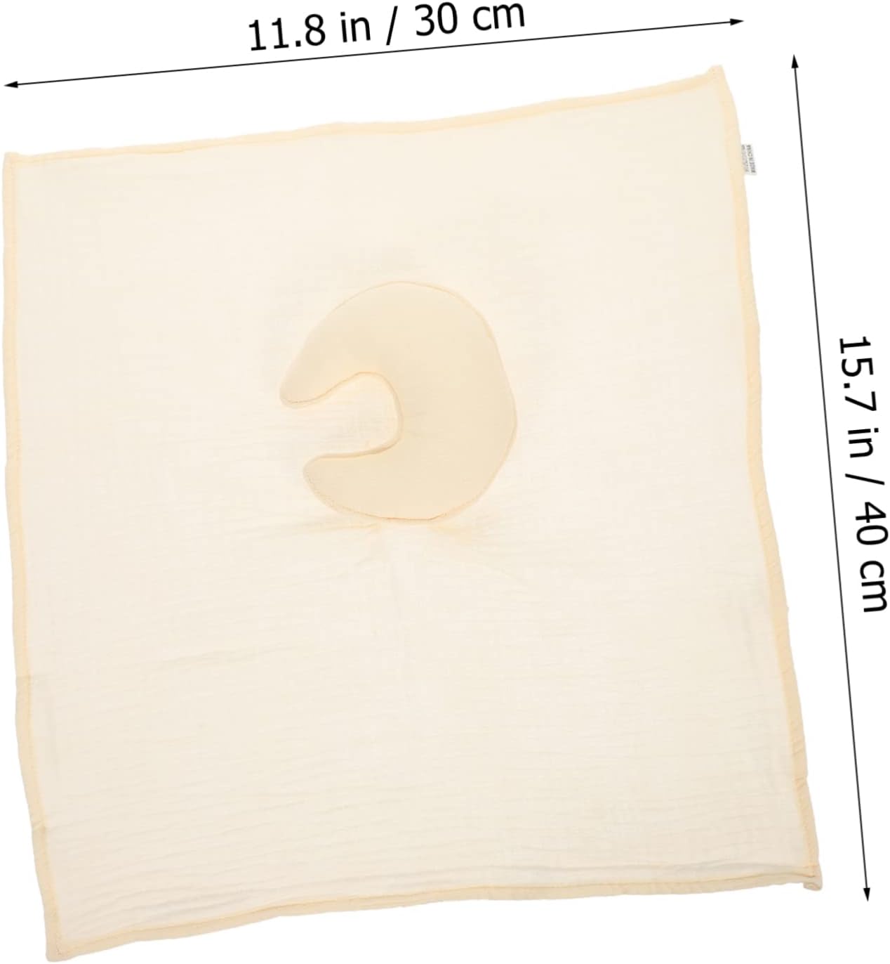 YARNOW Security Blanket for Newborns with Moon Design