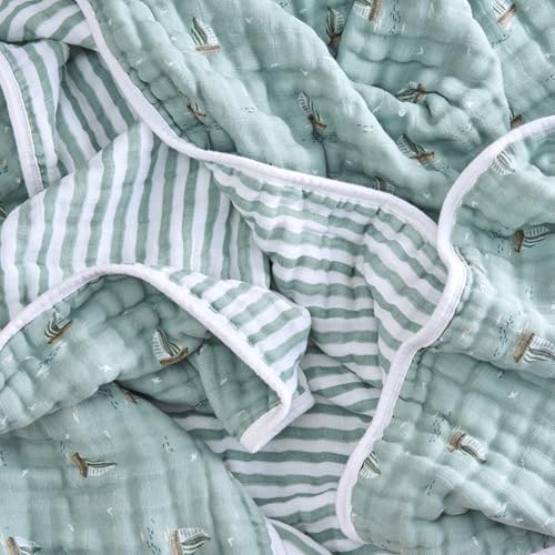 aden anais Sailing Seas Cotton Dream Blanket