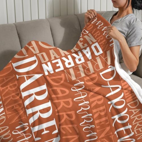 Custom Name Blanket for Baby Kids - Personalized Gifts