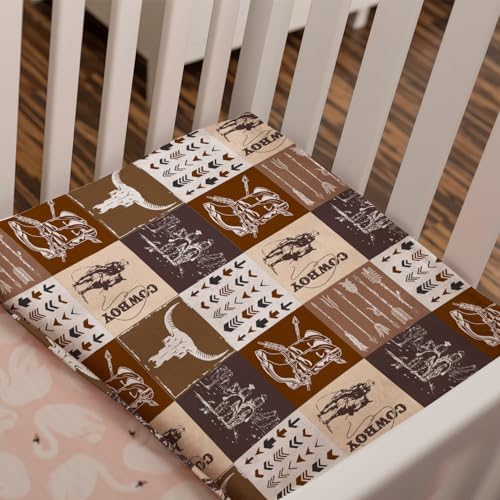 Western Baby Blanket for Nursery Room Decor
