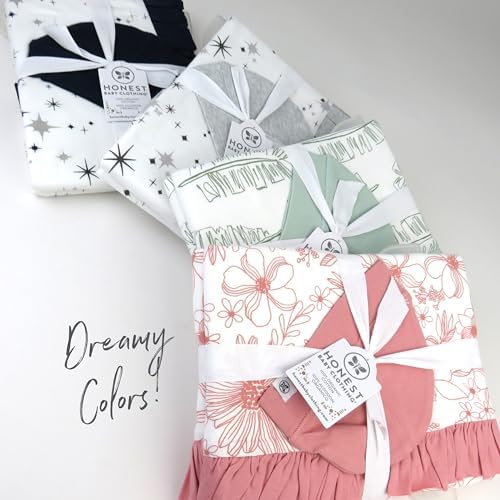 HonestBaby 100 Organic Cotton Receiving Blanket 2-Pack
