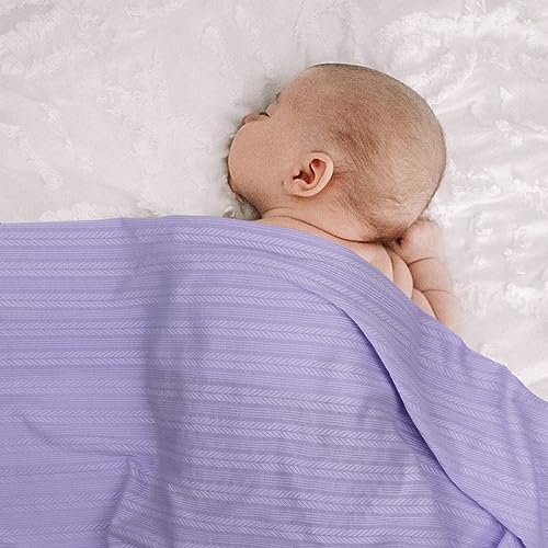 DRESHOW BQUBO Swaddle Blanket with Bow Hat and Headband