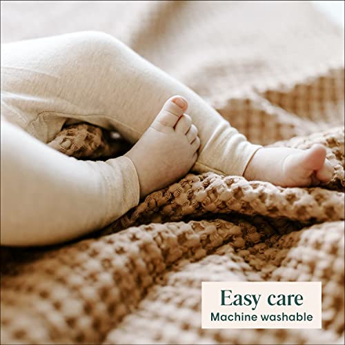 Simka Rose Waffle Cotton Swaddle Blanket for Baby