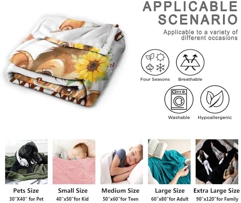 Aniruddha Personalized Monkey Baby Blanket with Name
