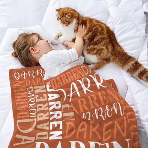 Custom Name Blanket for Baby Kids - Personalized Gifts