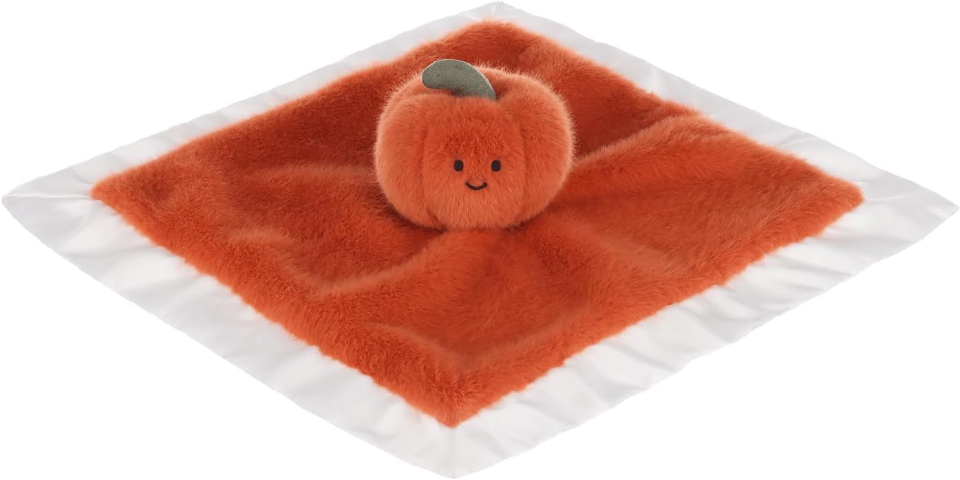 Apricot Lamb Pumpkin Blanket for Babies Soft Lovey 138x138 Inches 1
