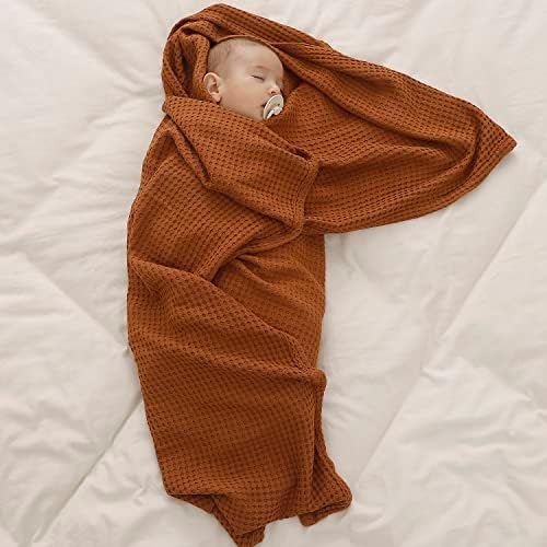 Kloovete 36 x 40 Cooling Waffle Weave Blanket