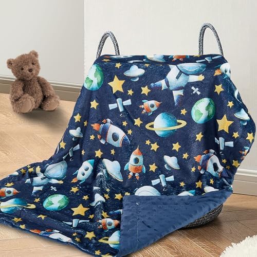DCOOLGO Space Baby Blanket 265x40 Inches 1