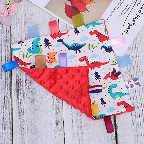 Inchant Baby Security Blanket Dinosaur Pattern