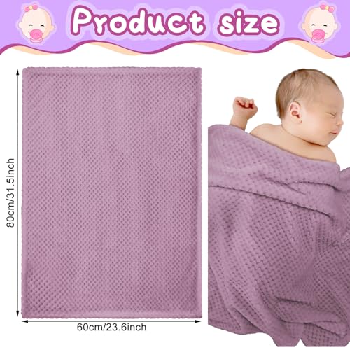 Frienda 4 Pcs Fluffy Baby Blanket Set