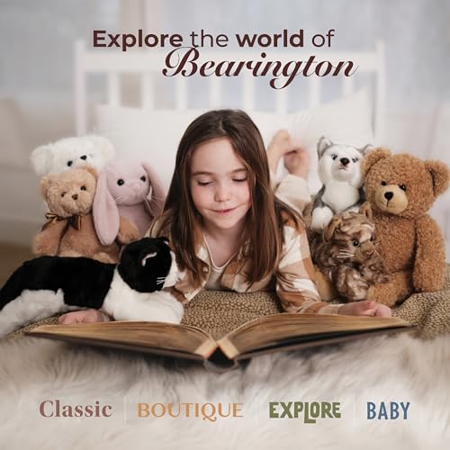 Bearington Collection Llama Lovey Blanket - 8x7 in Snuggly Security Companion