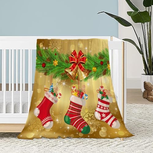 Neatee Living Christmas Fuzzy Throw Blanket for Baby and Kids