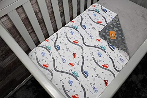 Dear Baby Gear Cars Baby Blanket - 40 x 30