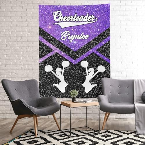 Custom Starry Purple Baby Blanket with Name for Newborn