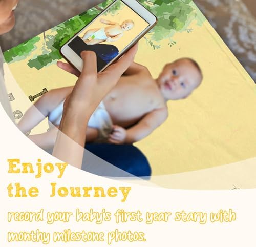 Winnie Baby Milestone Blanket Set with Photo Frames
