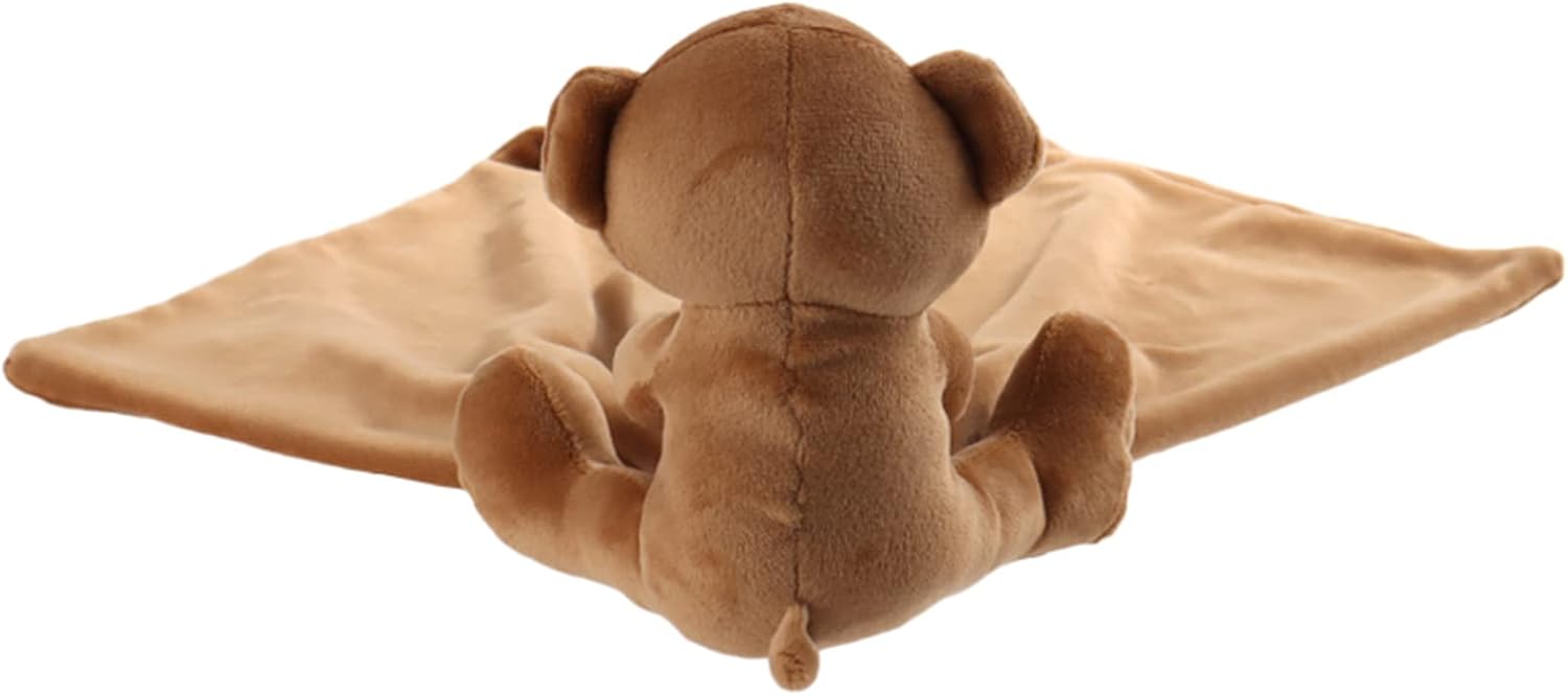 Apricot Lamb Brown Teddy Bear Bed Blanket 13 Inches