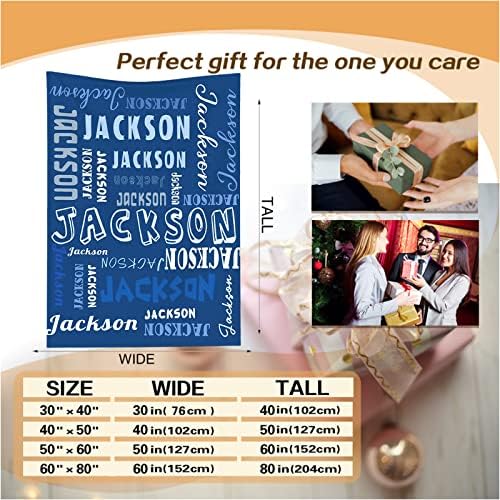 Custom Name Blanket for Kids and Adults