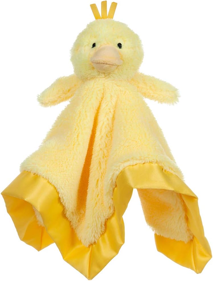 Apricot Lamb Stuffed Duck Security Blanket for Babies